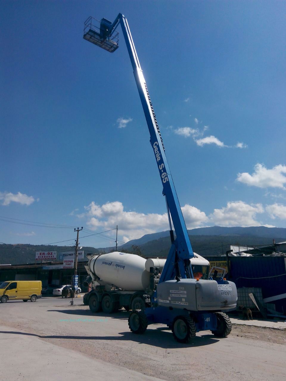 5 ADET GENİE DİZEL PLATFORM