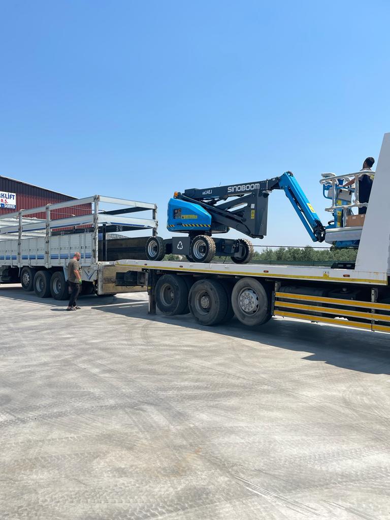 2023 MODEL SINOBOOM MARKA 10 ADET EKLEML� S�PAR���M�Z TESL�M ED�LMEYE BA�LANDI.